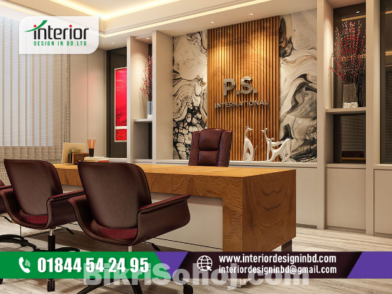 CEO Room Interior Design In Bangladesh